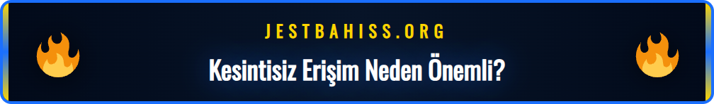 Jestbahis güncel giriş linkine erişimin önemini anlatan bir infografik.