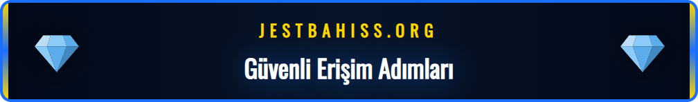 Jestbahis yeni giriş adresi için güvenli erişim adımlarını anlatan ekran.