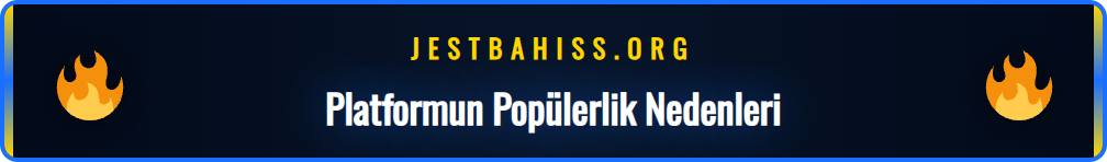 Jestbet Yeni platformunun popüler özelliklerini vurgulayan bir infografik
